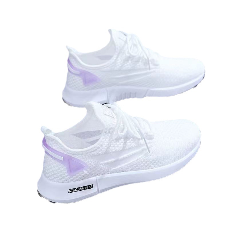 Summer 2023 women's shoes: One-piece consignment of breathable sports shoes, women's net shoes, women's casual running shoes, and white sneakers Item Picture