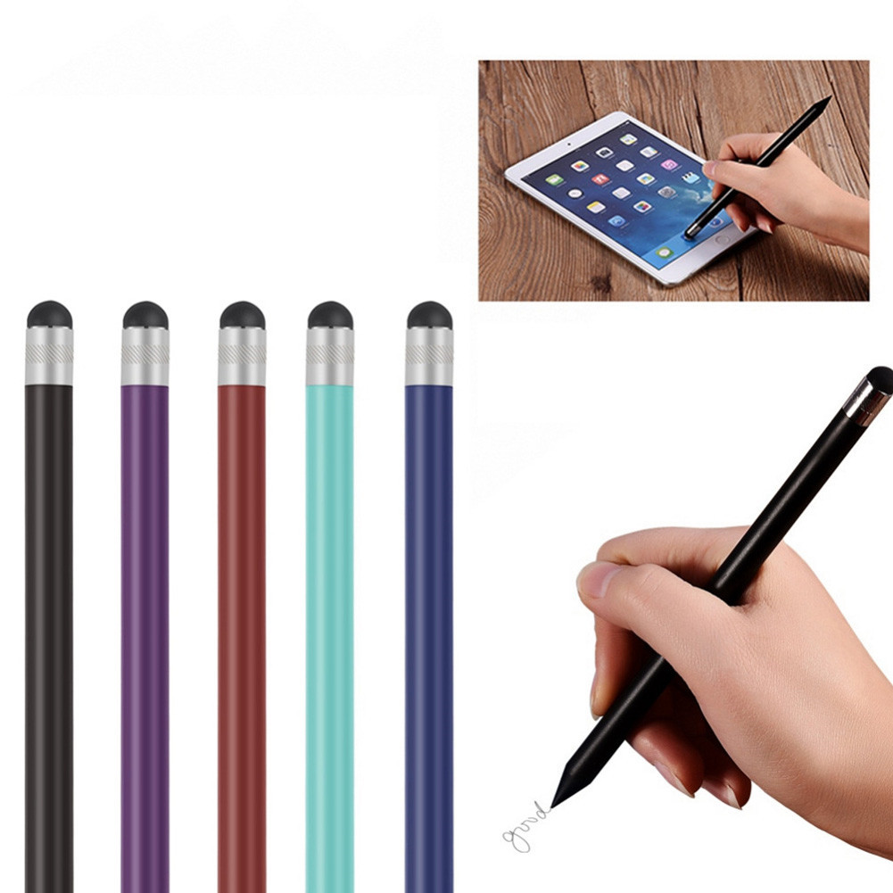 Touch pen, hand pen, drawing, navigation, resistive and capacitive dual-purpose pen, plastic round pencil, suitable for ipadpencil Item Picture