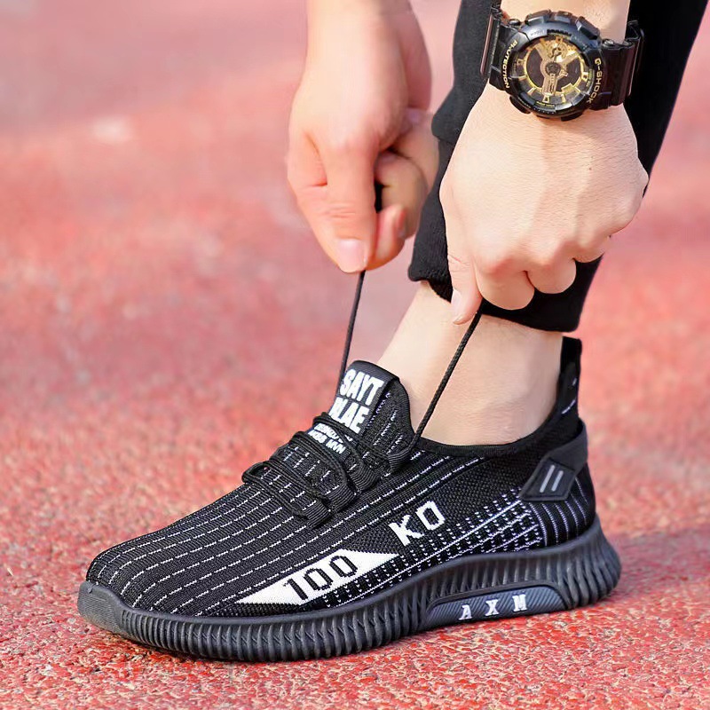 Men's shoes 2022 Autumn New style Feizhui breathable men's sports shoes Casual and fashionable online shoes Men's foreign trade wholesale Specification drawing