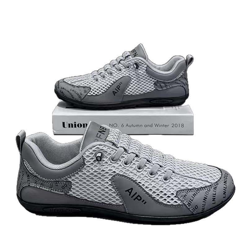 The 2025 new style of Doudou shoes, men's low-top shoes, trendy, fashionable and casual Korean-style lazy person's set, can be worn on one foot for export wholesale Item Picture