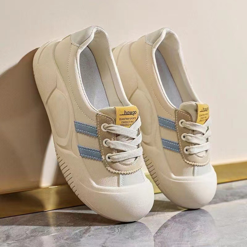 Women's 2024 four-season new breathable soft-soled retro high-end sporty casual shoes wholesale from an export women's shoe factory full figure