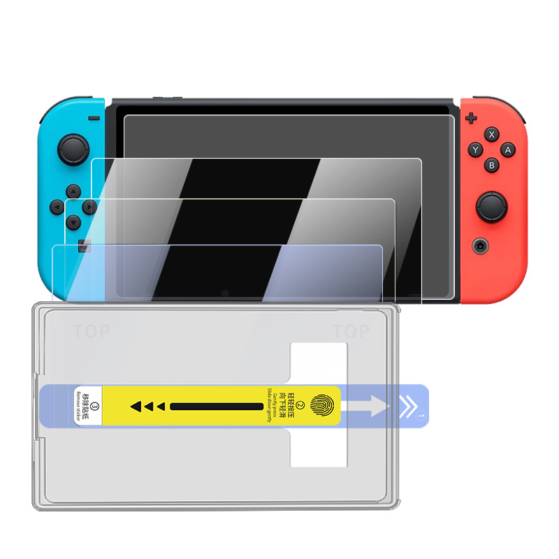Suitable for Nintendo Switch Oled tempered film switch 7-inch Blu-ray film matte film game console Item Picture