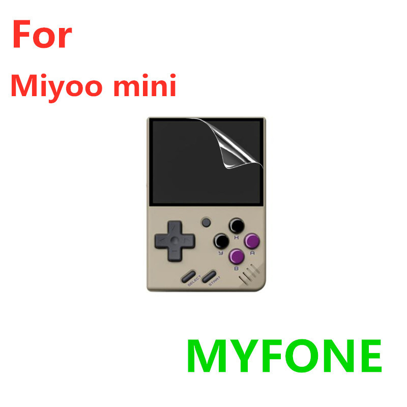 This high-definition scratch-resistant tempered glass film is suitable for Miyoo mini portable game console screen protectors full figure