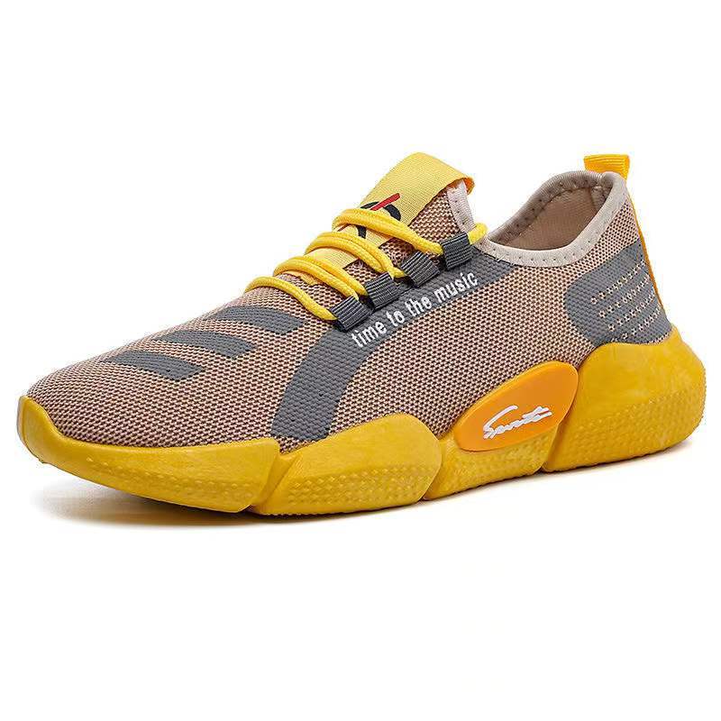The new men's shoes for men in 2025 are popular cross-border sales. These are sports men's casual shoes made of breathable mesh Item Picture