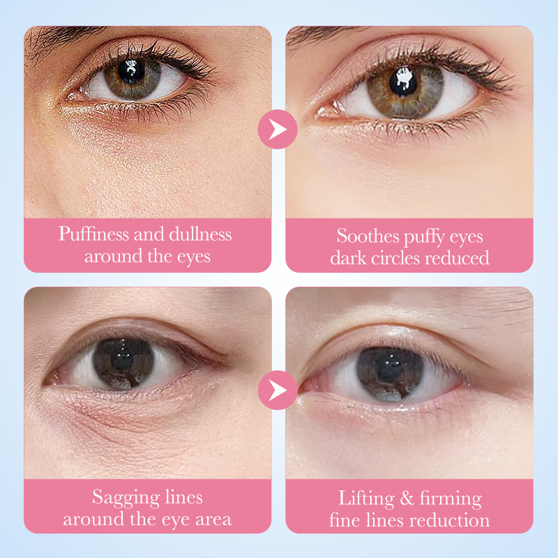 Cross-border export wholesale of SADOER Sakura Collagen Multi-effect Nourishing Eye mask Item Picture