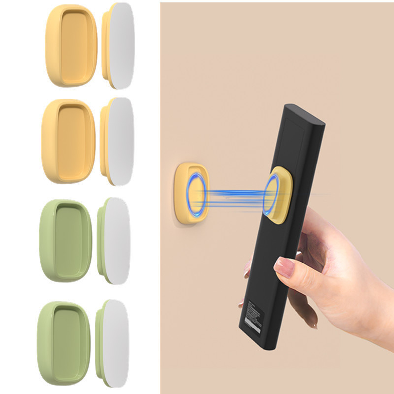 Cross-border parent-child hook remote control magnetic attachment storage wall-mounted strong magnetic power strip fixer without drilling full figure