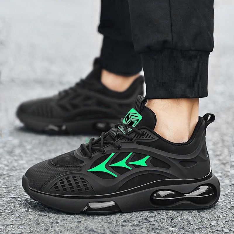 New breathable mesh shoes for men in summer, trendy, versatile, anti-slip and durable sports shoes, casual dad shoes for men details Picture
