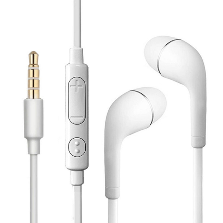 s4 headphones for Android smartphones, 3.5mm bass call, line control tuning with microphone, factory direct sales Item Picture