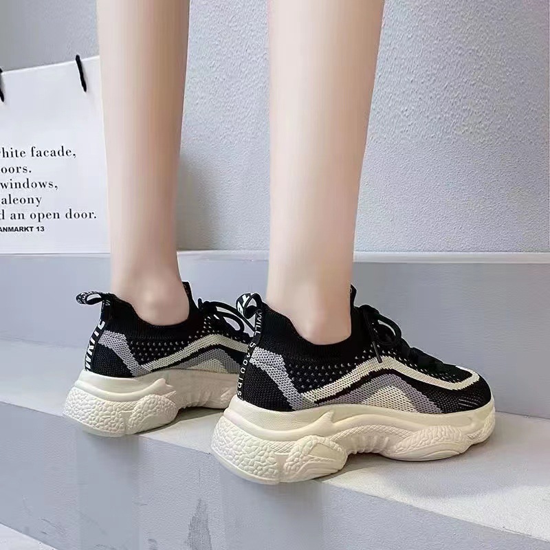 Women's shoes 2024 New breathable dad shoes, summer Feizi women's sports shoes, trendy women's shoes wholesale, student shoes Application Scenario