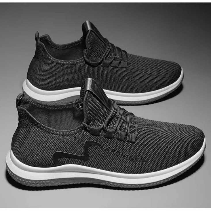New cross-border men's spring style comfortable and breathable net shoes, sports shoes, cloth shoes, running shoes, new fashionable casual shoes Application Scenario