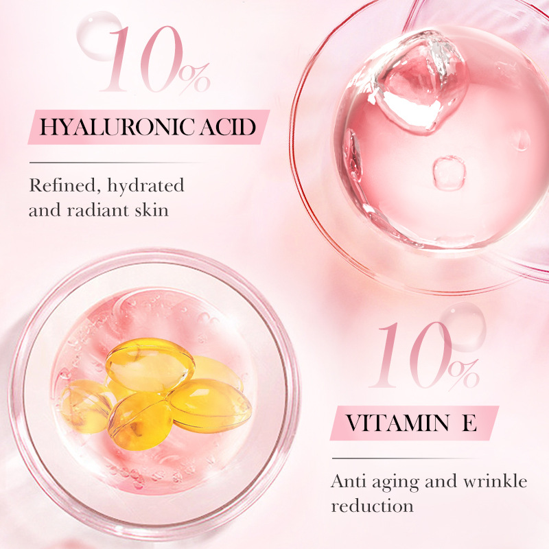 Cross-border export wholesale of SADOER Four-in-one Facial Brightening and Moisturizing Essence and skin Care Essence in full English Specification drawing