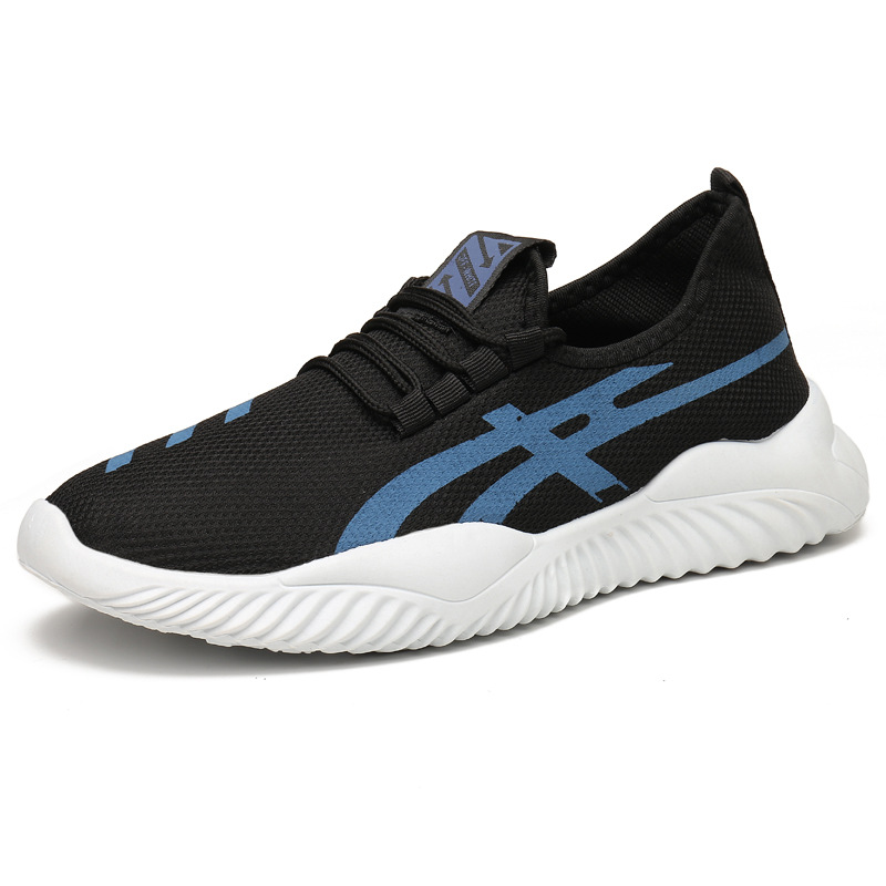 Foreign trade Men's Shoe Trend 2025 Summer New Men's Casual shoes, Feizhi breathable sports shoes, versatile white sneakers wholesale Item Picture