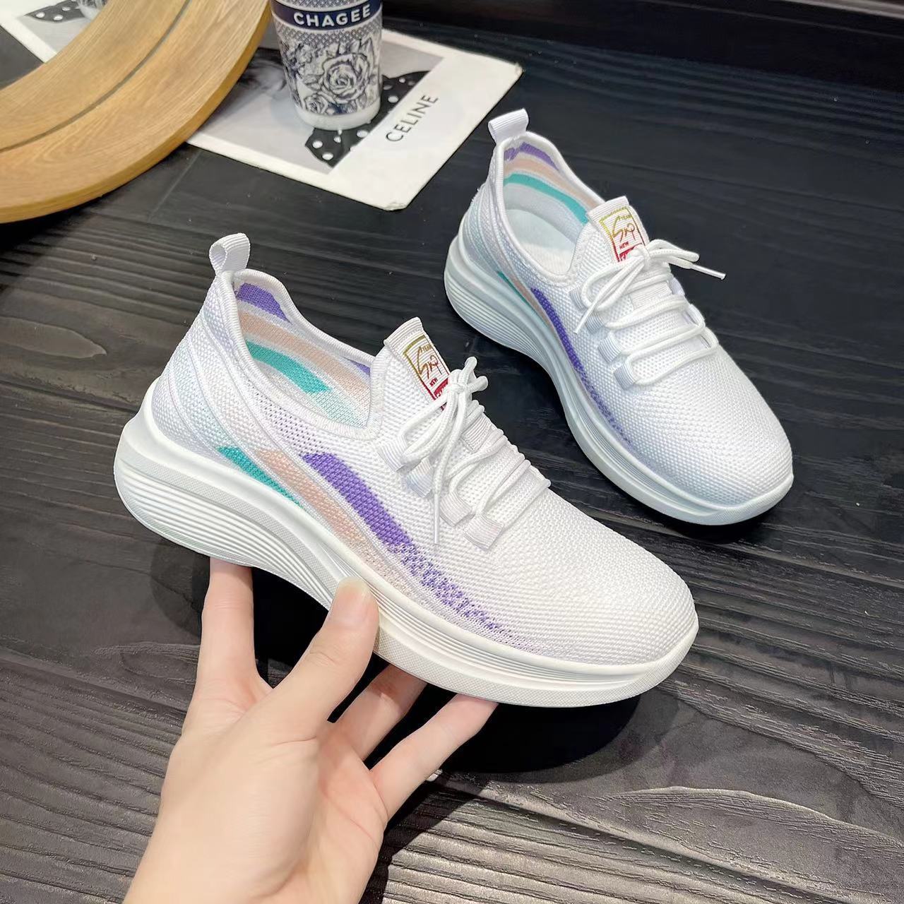 Sneakers Kids 2024 New Bestseller, Autumn Breathable mesh surface, versatile for spring and autumn, soft sole, lightweight and comfortable running shoes details Picture