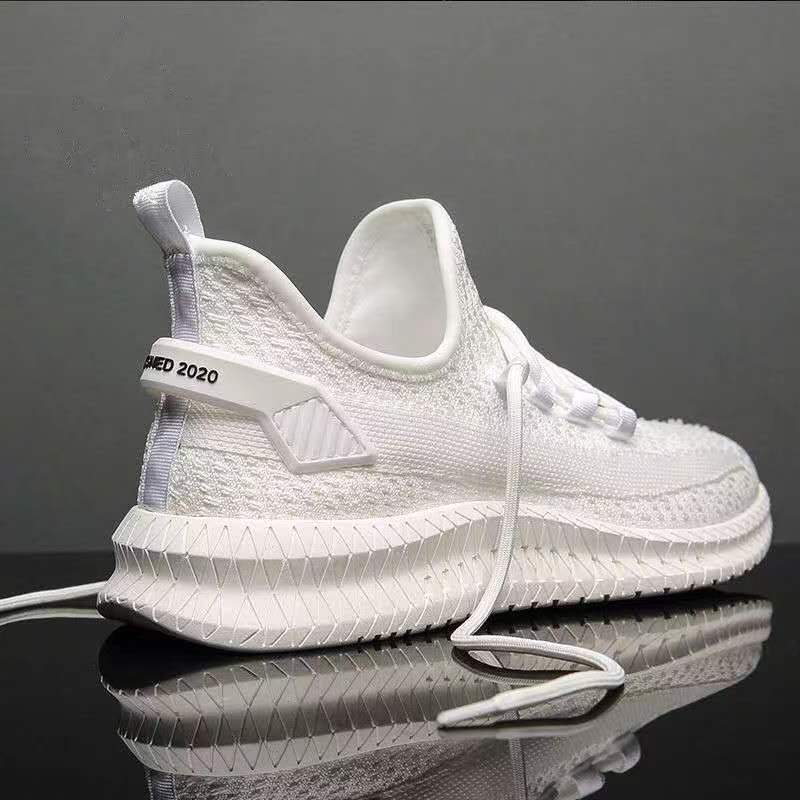 Popular men's sports shoes, one-piece consignment, breathable men's shoes, spring and autumn new arrivals, white sneakers wholesale, casual shoes for men Specification drawing