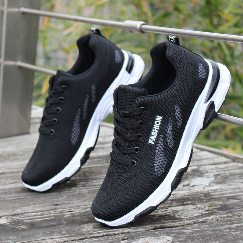 2025 New Spring/Summer men's shoes: Men's sports, casual, running, trendy shoes, mesh shoes, breathable mesh surface, autumn mesh shoes Application Scenario
