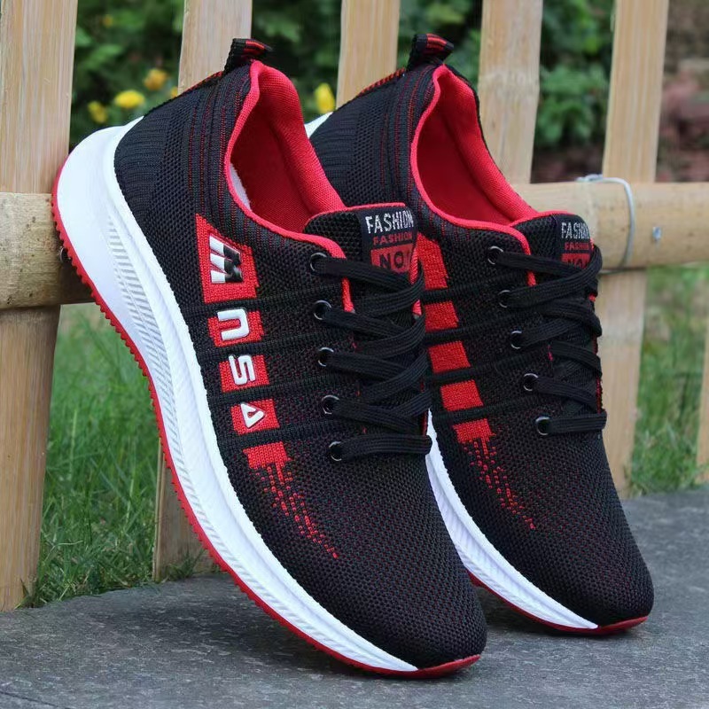 One-stop delivery of 2025 new men's shoes, breathable, casual, black men's shoes, soft-soled sports shoes, all-season shoes wholesale for men details Picture