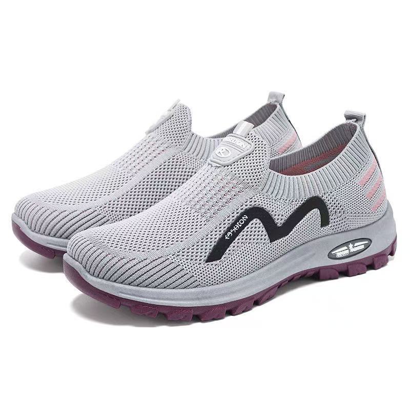 2024 Spring New Women's shoes: Versatile, breathable, one-step women's shoes, soft-soled shoes, daily casual mom shoes wholesale Item Picture