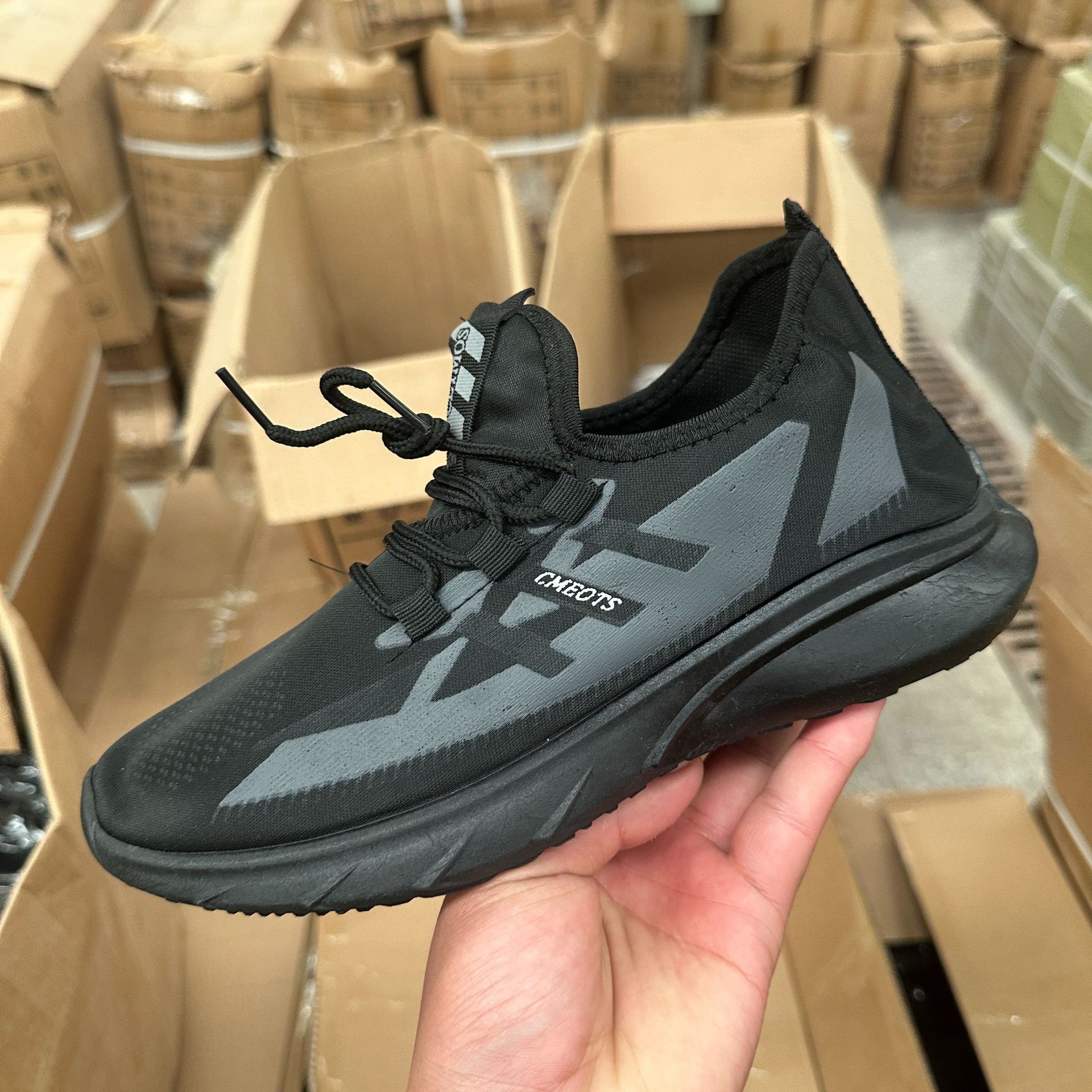 Sports shoes Trend 2023 New Men's shoes Summer Breathable Fei-woven sports shoes Men's casual shoes manufacturer export wholesale details Picture