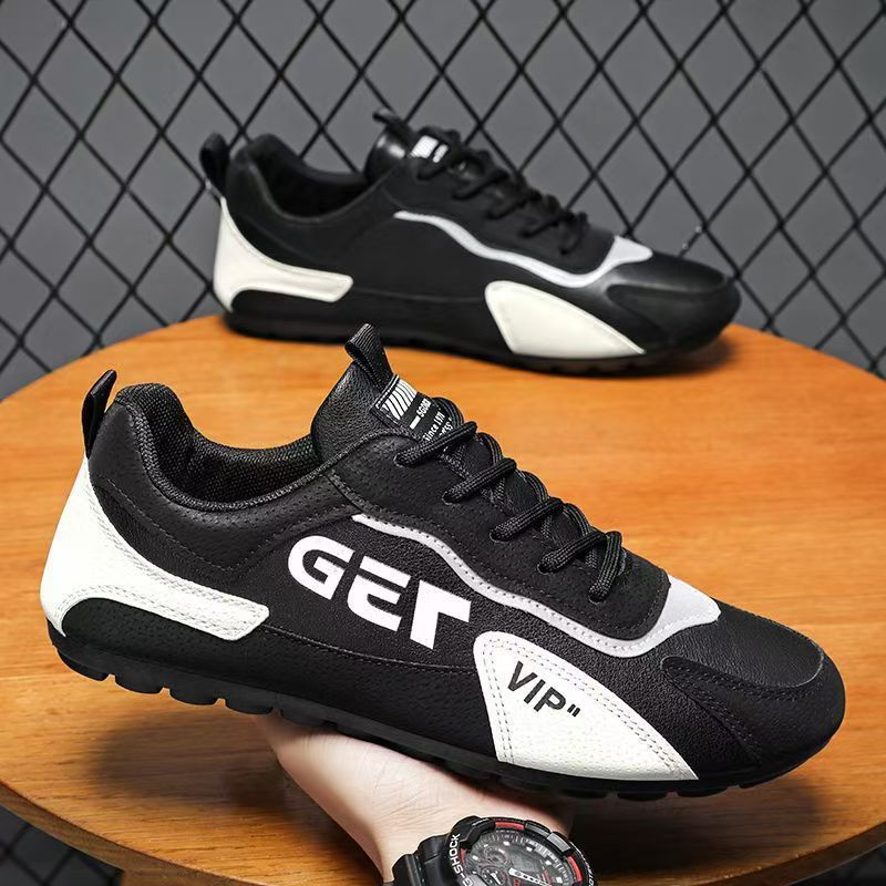 2025 New men's shoes, summer sports shoes, breathable mesh running shoes, teenagers' casual shoes, Korean version men's trendy shoes Specification drawing