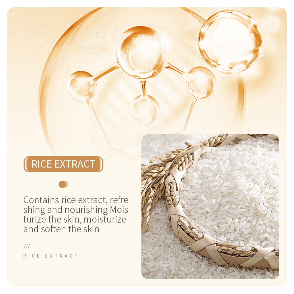 All-english BIOAQUA Rice Pureed Eye Cream Hydrates, moisturizes, brightens and nourishes the eye area cross-border wholesale Application Scenario