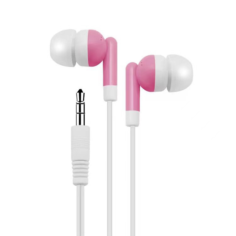 3.5MM in-ear wired headphones without labels, suitable for MP3 players, tablet computers, bass, mobile phones, and color headphones Specification drawing