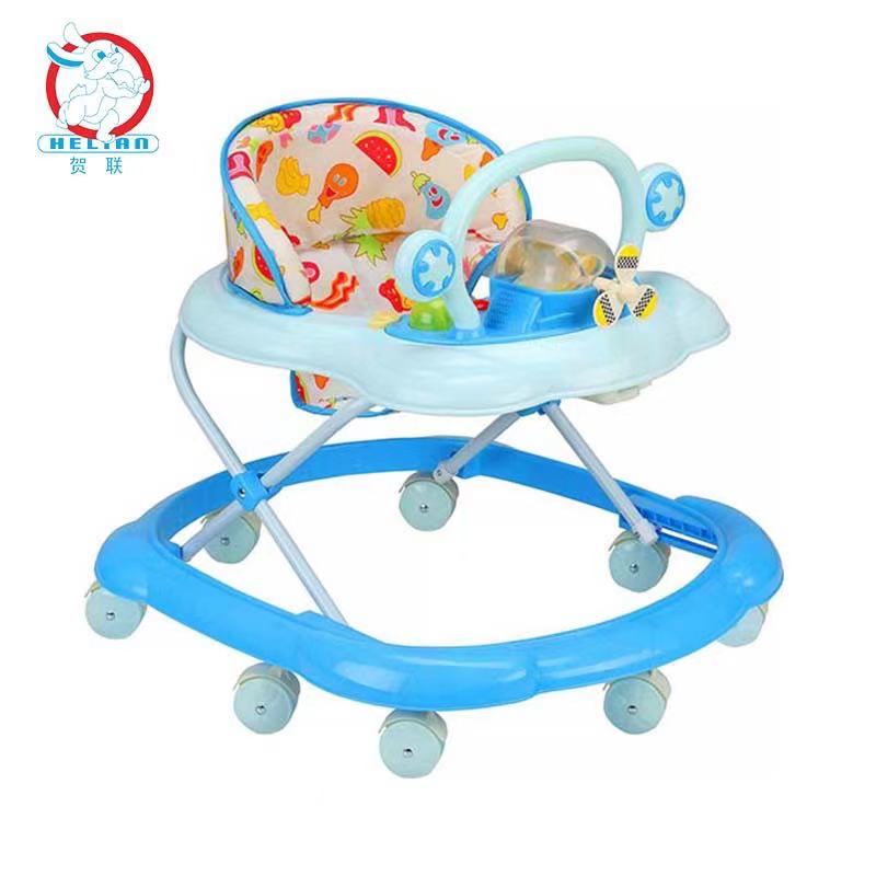 婴儿早教学步车可手推儿童学步车带音乐灯光学步车2