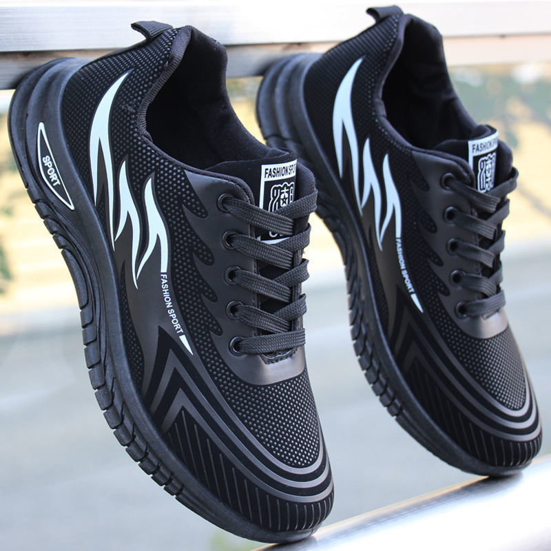 Men's autumn casual sports shoes, soft-soled leather casual shoes, fashionable, versatile and comfortable, cross-border trade shoes for men Specification drawing