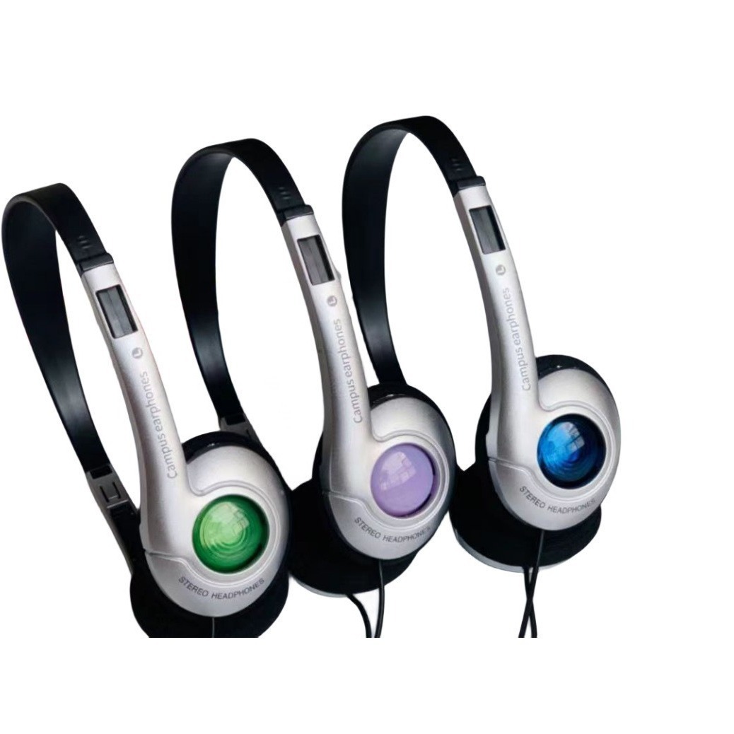 Upgraded wired over-ear headphones, retro campus ultra-light photography, suitable for Apple tablet computers, Huawei, etc Item Picture