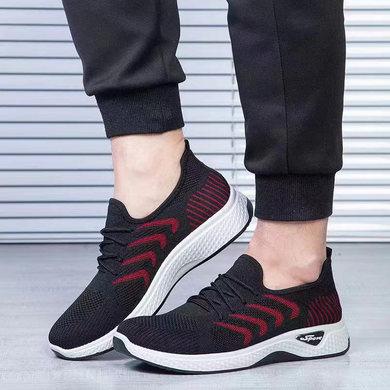 Spring and summer men's old Beijing cloth shoes, soft and comfortable, middle-aged and elderly casual shoes, men's breathable mesh cloth shoes, wholesale street stall shoes details Picture