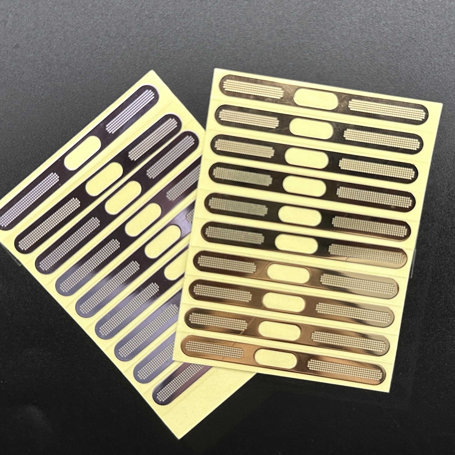 Suitable for iPhone 12-16 phone earpiece dust-proof net integrated protective film. Metal dust-proof net for phone speaker details Picture