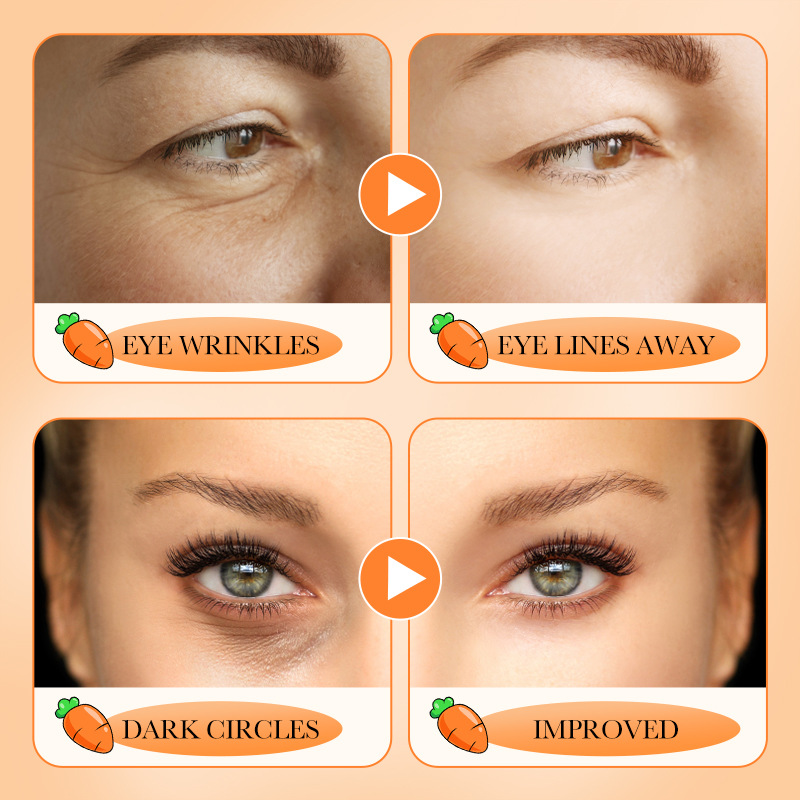 SADOER Carrot Eye Cream for dry, moisturizing and hydrating eye areas, cross-border export wholesale Item Picture