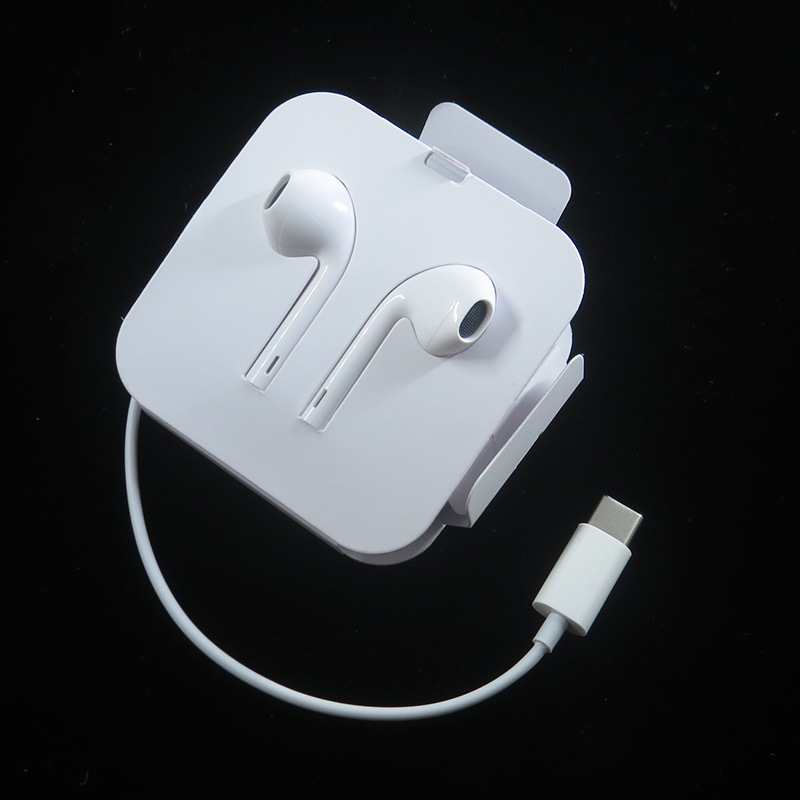 Compatible with Apple iPhone15 headphone cable, 15th generation USB-C Earpods original headphones MTJY3FE Specification drawing