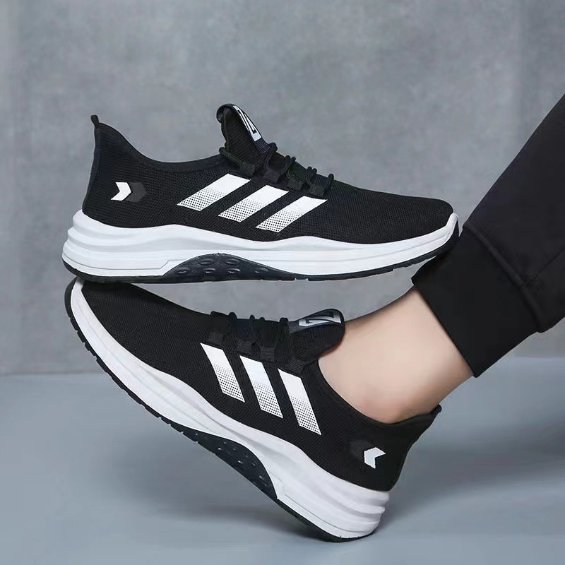 New men's shoes trend, breathable sports shoes, popular men's sports shoes, casual shoes, men's factory wholesale full figure