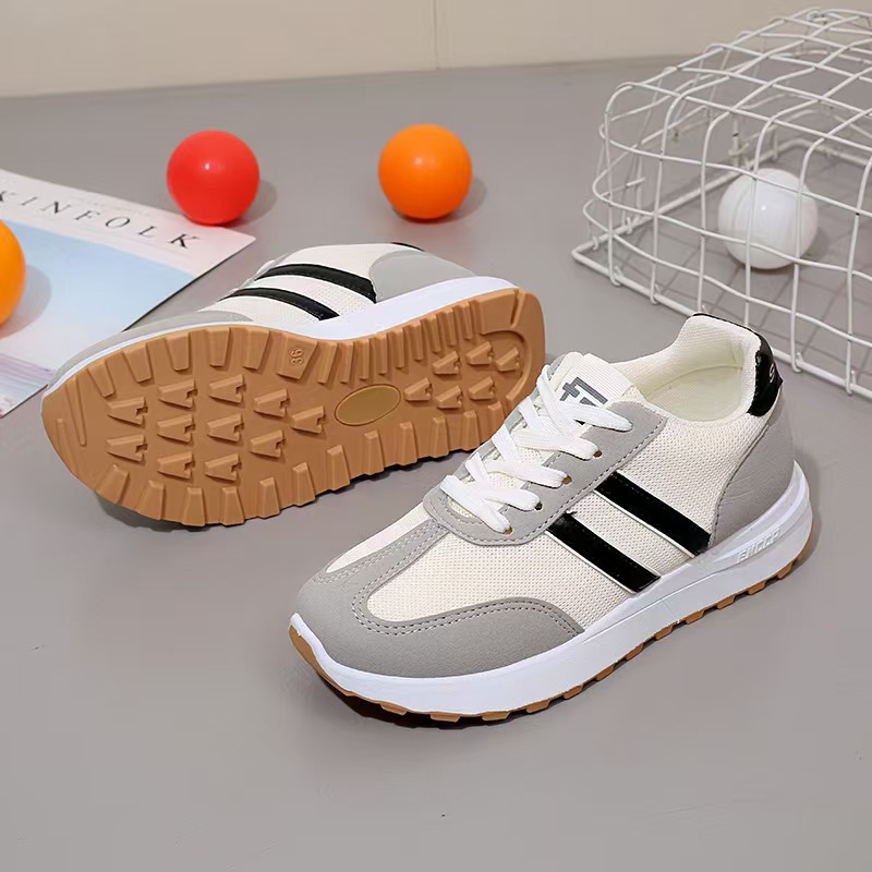 New women's shoes suitable for all seasons, light and casual, versatile for female students, Korean-style casual, comfortable and trendy running shoes and sports shoes Specification drawing