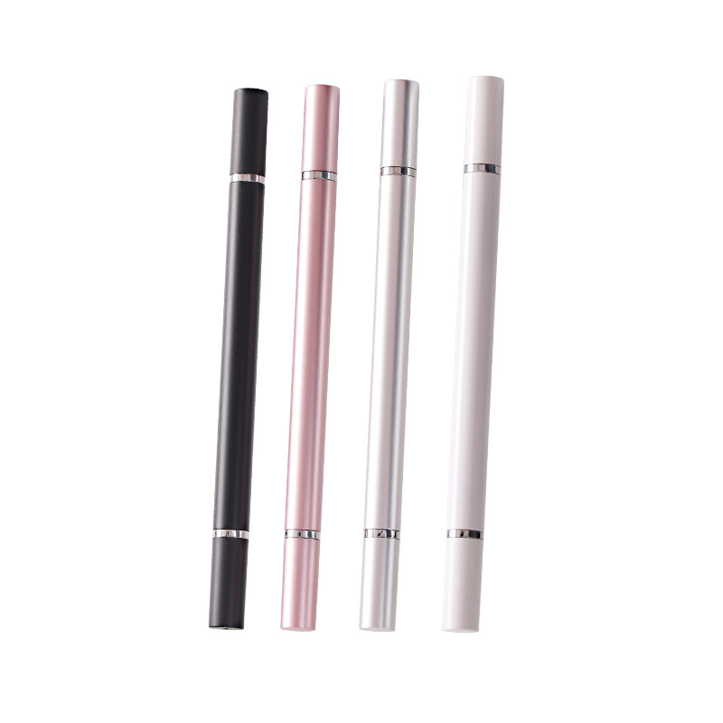 Dual-head capacitive stylus, universal stylus for mobile phones and tablets, disc neutral pen tip, dual-purpose stylus wholesale Item Picture