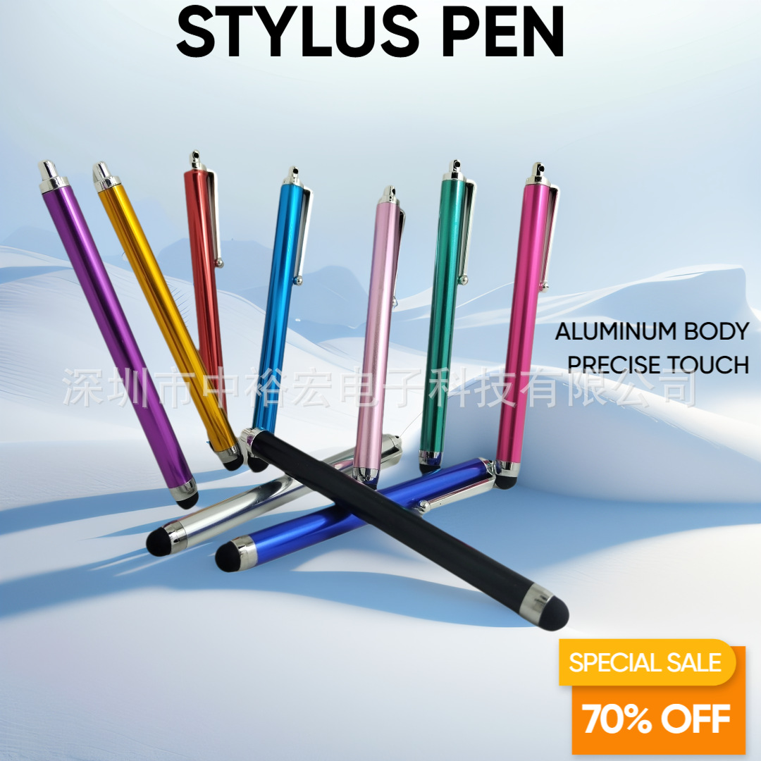 Wholesale 9.0 capacitive pens, universal tablets, mobile phones, styluses, early education pens, tablet drawing pens, and metal touch pens details Picture