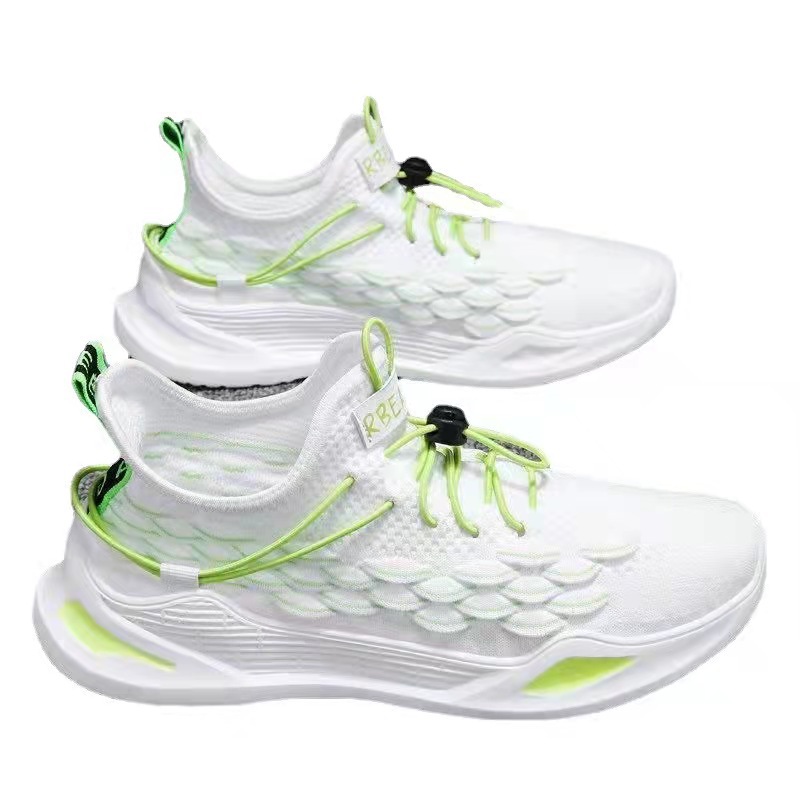 2022 Spring New Summer breathable casual sports shoes, Korean style trendy and versatile running men's shoes, one-piece consignment Item Picture