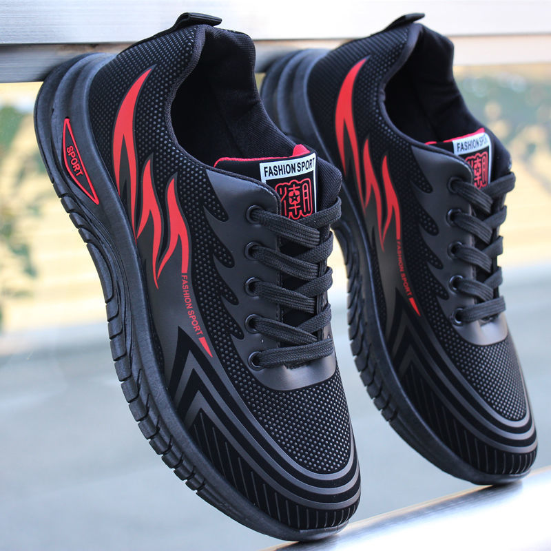 Men's autumn casual sports shoes, soft-soled leather casual shoes, fashionable, versatile and comfortable, cross-border trade shoes for men full figure