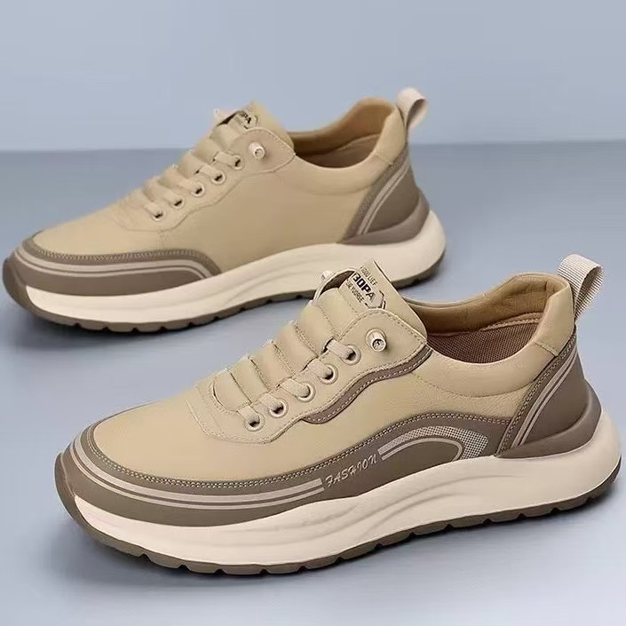 Wholesale and distribution of new men's shoes for 2025, fashionable and versatile sports and casual shoes, spring and autumn breathable sneakers and sports shoes Application Scenario