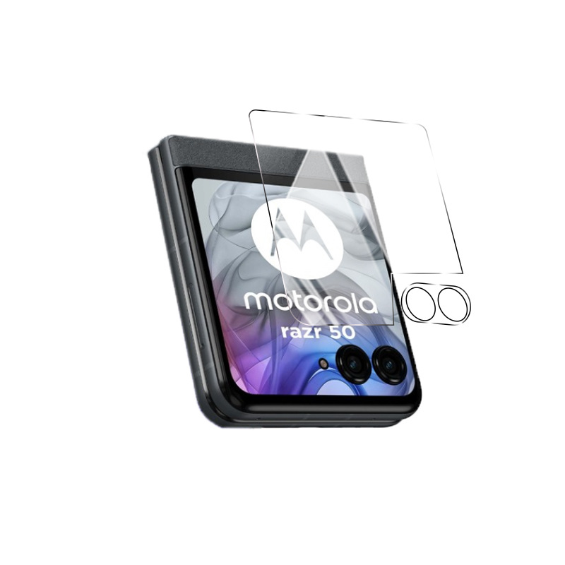 Applicable to motorazr50 tempered film, mobile phone protective film, MOTOROLA lens film, folding screen glass film Item Picture