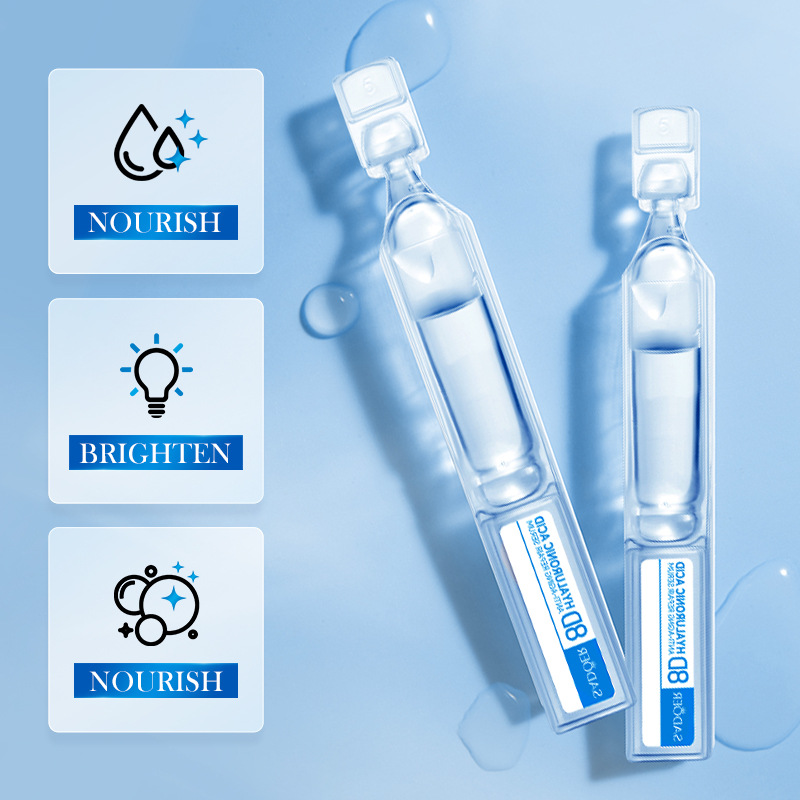 Cross-border export wholesale of SADOER8D Hyaluronic Acid Anti-Wrinkle single-Use Moisturizing Essence in full English details Picture