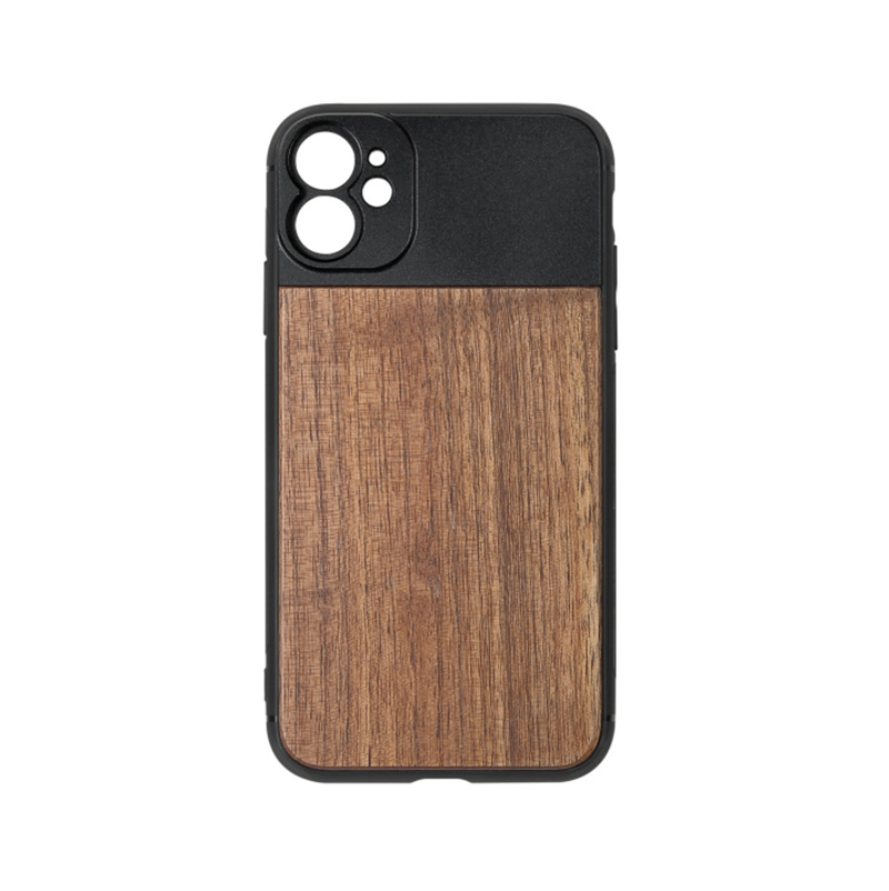 【 Drop Shipping 】 IBOOLO 17mm Universal wood Grain anti-drop Phone Lens case with screw thread Item Picture