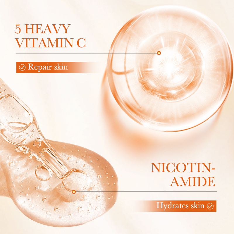 All-english SADOER Five-layer Vitamin C Firming Multi-Effect Repair Eye Cream Moisturizing Eye Area Eye Cream Cross-border export wholesale Specification drawing