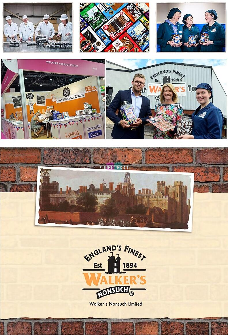 批发包邮！英国进口休闲零食糖果 沃尔克斯音乐罐什锦太妃糖208g详情18