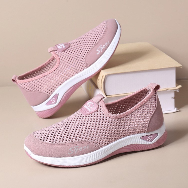 New cross-border Feizhi women's sports shoes with breathable and comfortable mesh, trendy and versatile mom shoes, women's wholesale Application Scenario