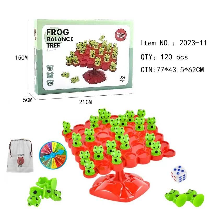 TJ92001 Frog Balance Tree with turntable storage