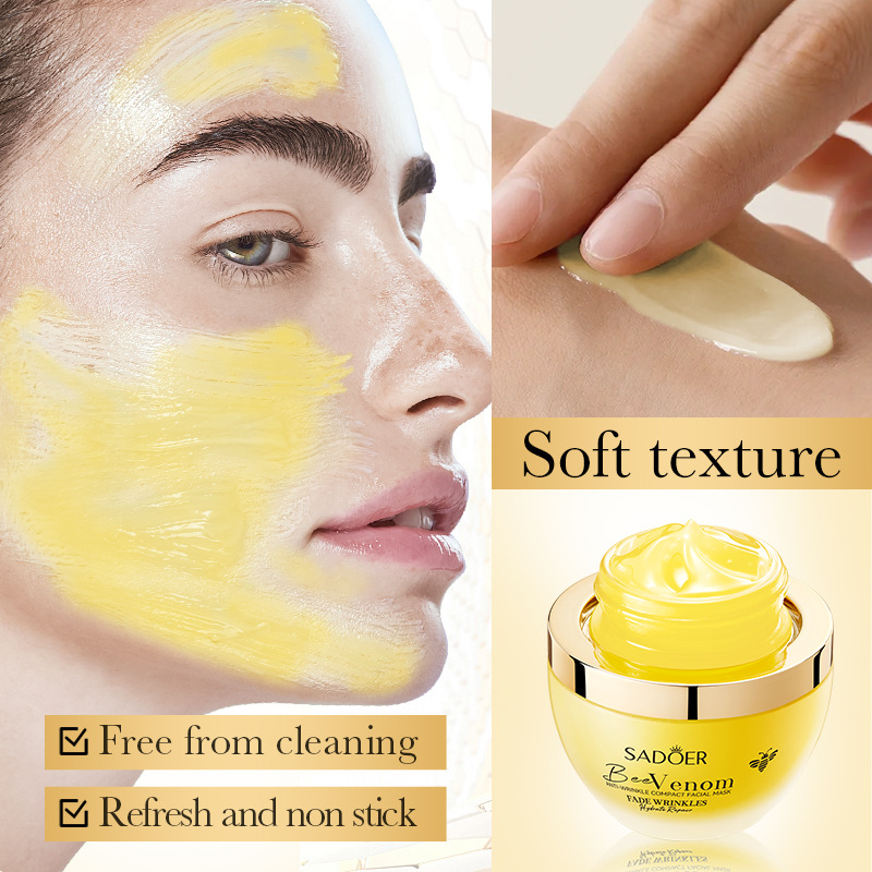 Cross-border wholesale of SADOER bee venom anti-wrinkle and firming Mask and Moisturizing cream Application Scenario
