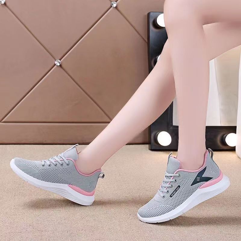 2023 new style women's shoes: Comfortable, casual, versatile, trendy women's sports shoes, fashionable, comfortable, lightweight running shoes Specification drawing