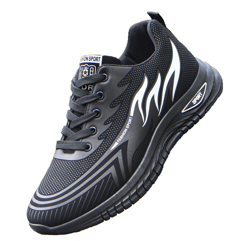 Men's autumn casual sports shoes, soft-soled leather casual shoes, fashionable, versatile and comfortable, cross-border trade shoes for men Application Scenario
