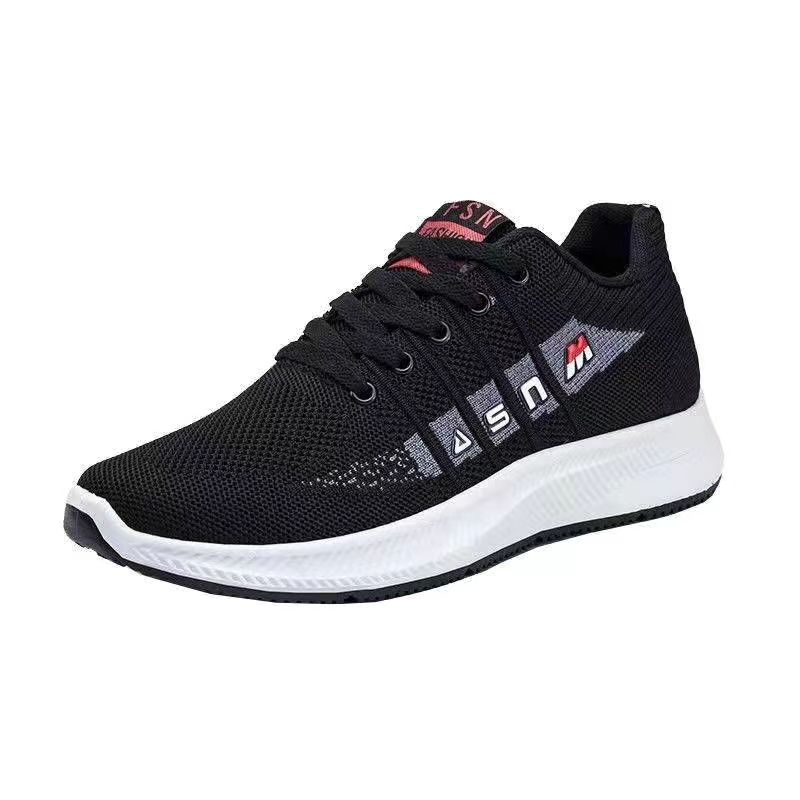 The 2025 new all-season men's shoes are trendy and versatile, casual running shoes. Men's flying fabric super breathable mesh lightweight shoes Item Picture
